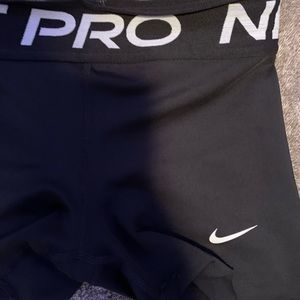 Black Nike shorts